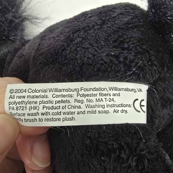 Vintage Colonial Williamsburg Canadian Horse Plush 2004 Stuffed Animal Toy - Picture 7 of 9